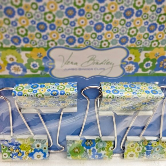 Vera Bradley Binder Clips! - Picture 2 of 6